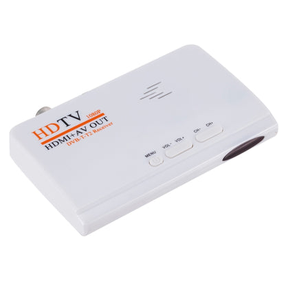 HDMI+AV OUT 1080P Digital Satellite Receiver  HD TV DVB-T-T2 TV Box AV Tuner Combo Converter with Remote Control, Support MPEG4
