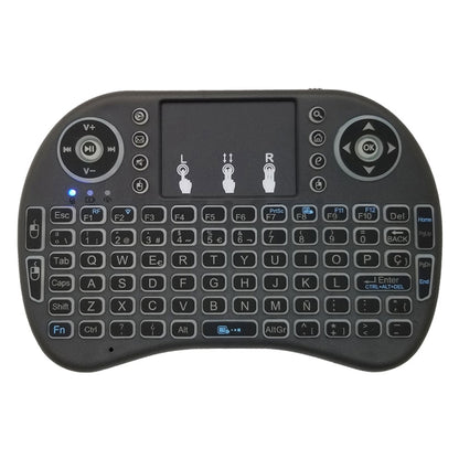 Support Language: Spanish i8 Air Mouse Wireless Backlight Keyboard with Touchpad for Android TV Box & Smart TV & PC Tablet & Xbox360 & PS3 & HTPC/IPTV, Spanish