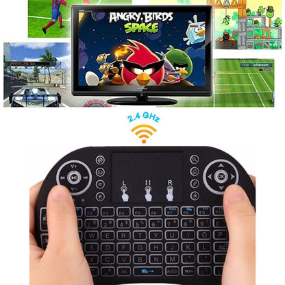 Support Language: Arabic i8 Air Mouse Wireless Keyboard with Touchpad for Android TV Box & Smart TV & PC Tablet & Xbox360 & PS3 & HTPC/IPTV