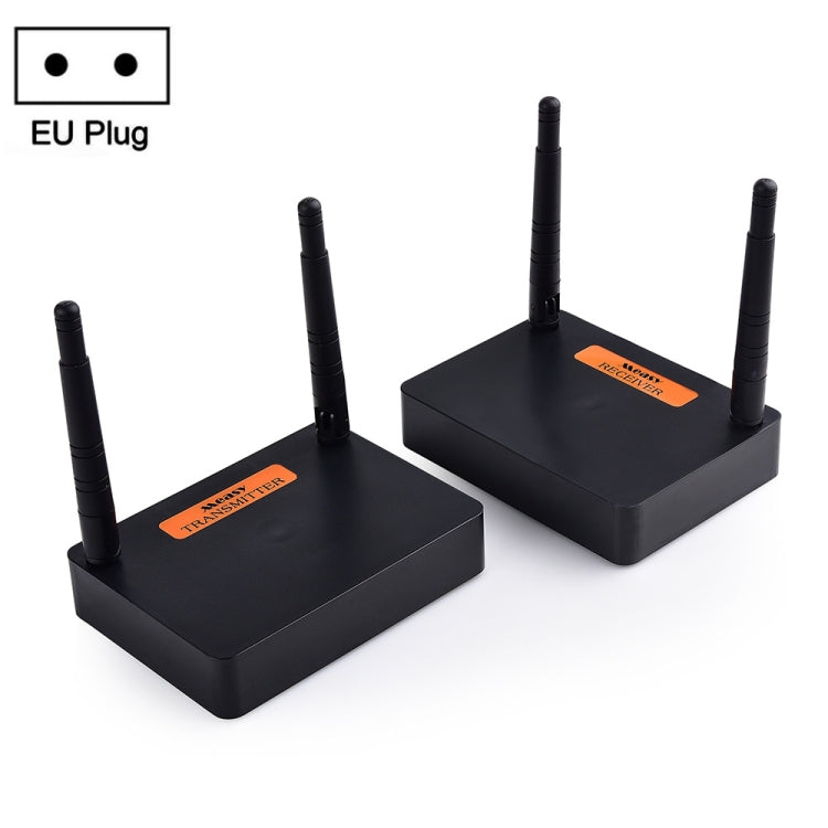 Measy FHD676 Full HD 1080P 3D 5-5.8GHz Wireless HDMI Transmitter (Transmitter + Receiver) Transmission Distance: 200m, Specifications:EU Plug, FHD676 (US Plug), FHD676 (AU Plug), FHD676 (EU Plug), FHD676 (UK Plug)