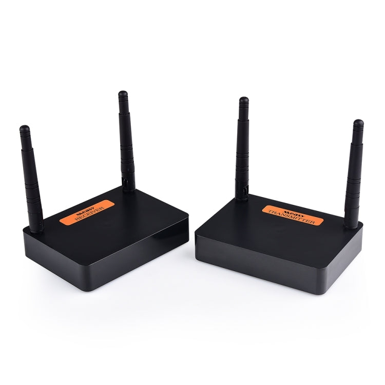 Measy FHD676 Full HD 1080P 3D 5-5.8GHz Wireless HDMI Transmitter (Transmitter + Receiver) Transmission Distance: 200m, Specifications:EU Plug, FHD676 (US Plug), FHD676 (AU Plug), FHD676 (EU Plug), FHD676 (UK Plug)