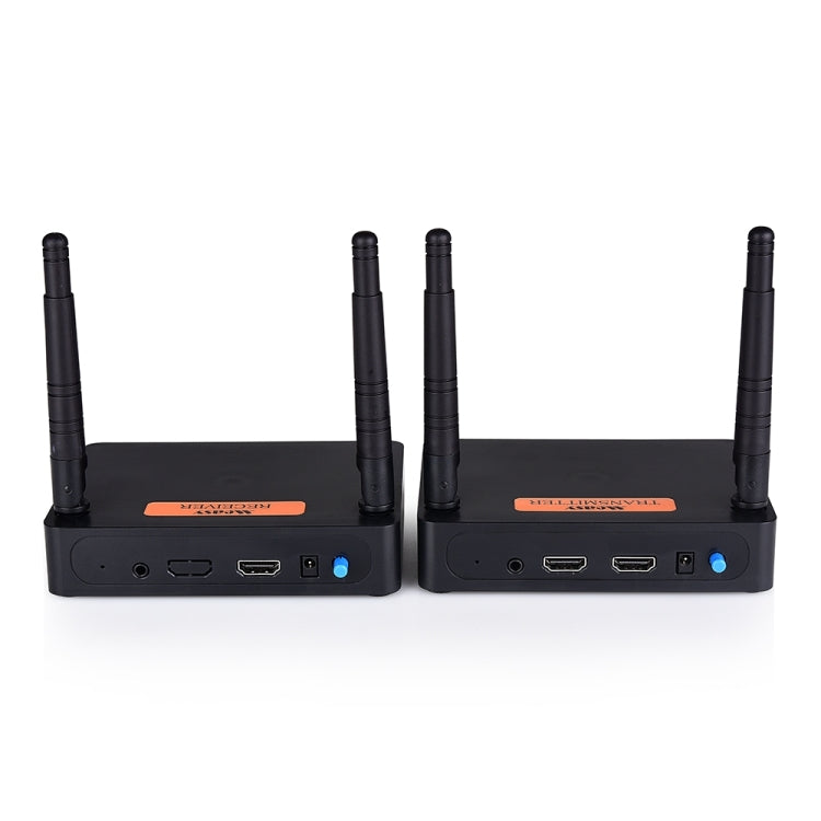 Measy FHD676 Full HD 1080P 3D 5-5.8GHz Wireless HDMI Transmitter (Transmitter + Receiver) Transmission Distance: 200m, Specifications:EU Plug, FHD676 (US Plug), FHD676 (AU Plug), FHD676 (EU Plug), FHD676 (UK Plug)