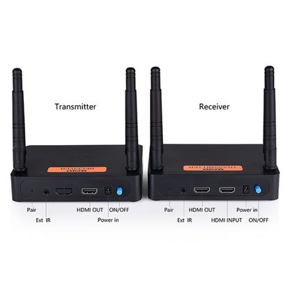 Measy FHD676 Full HD 1080P 3D 5-5.8GHz Wireless HDMI Transmitter (Transmitter + Receiver) Transmission Distance: 200m, Specifications:EU Plug, FHD676 (US Plug), FHD676 (AU Plug), FHD676 (EU Plug), FHD676 (UK Plug)