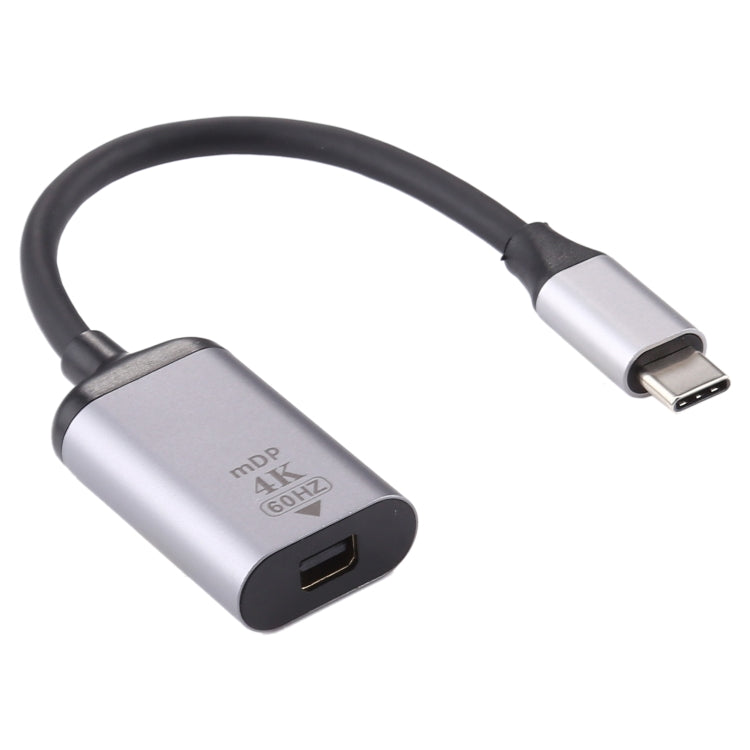 4K 60HZ Mini DP Female to Type-C / USB-C Male Connecting Adapter Cable, Mini DP Female to Type-C Male
