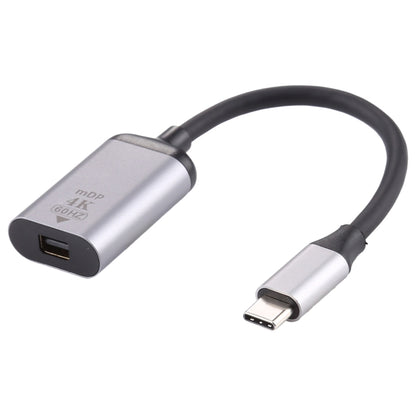 4K 60HZ Mini DP Female to Type-C / USB-C Male Connecting Adapter Cable, Mini DP Female to Type-C Male