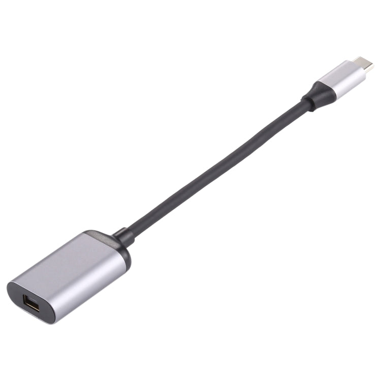 4K 60HZ Mini DP Female to Type-C / USB-C Male Connecting Adapter Cable, Mini DP Female to Type-C Male