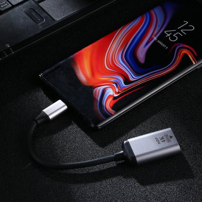 4K 60HZ Mini DP Female to Type-C / USB-C Male Connecting Adapter Cable, Mini DP Female to Type-C Male
