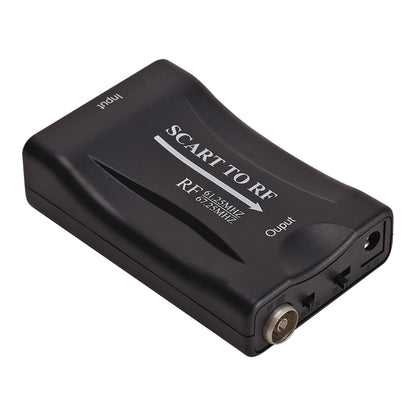 SCART to RF Video Converter, Support RF67.25MHz, 61.25MHz, SCART to RF