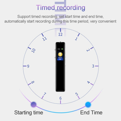 Q33 External Play MP3 Voice Control High Definition Noise Reduction Recording Pen, 4G, Support Password Protection & One-touch Recording, 4G
