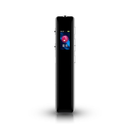 Q33 External Play MP3 Voice Control High Definition Noise Reduction Recording Pen, 16G, Support Password Protection & One-touch Recording, 16G