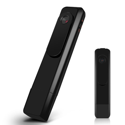 C181 1080P Mini Back Clip 130 Degree Small Wide Angle Meeting Lecture Professional Video Recorder Pen without TF Card, Without TF Card