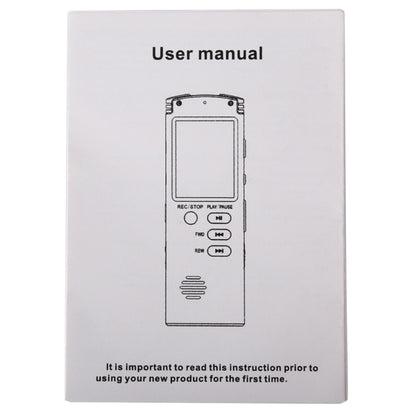 VM113 Portable Audio Voice Recorder, 8GB, Support Music Playback / LINE-IN & Telephone Recording