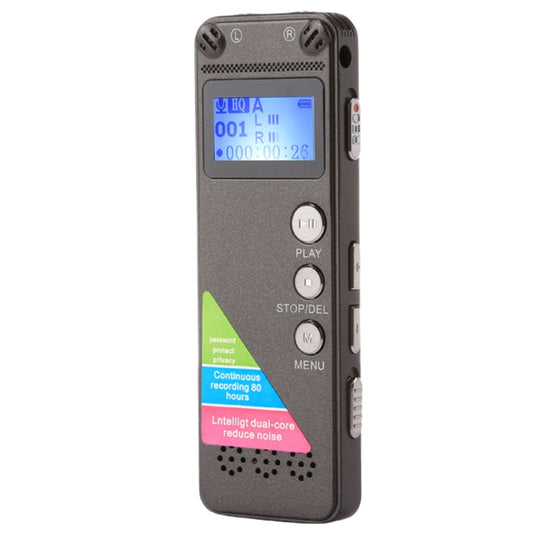 VM31 Portable Audio Voice Recorder, 8GB, Support Music Playback, 8GB