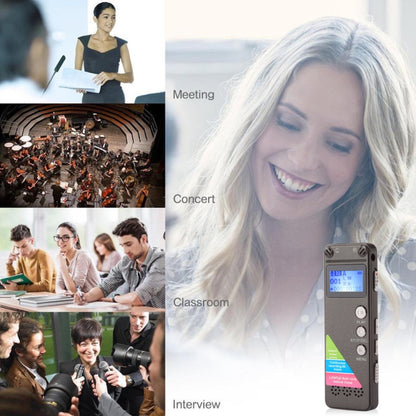 VM31 Portable Audio Voice Recorder, 16GB, Support Music Playback, 16GB
