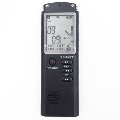 T60 Monochrome Screen HD Noise Reduction Digital Voice Recorder, 16G, Support MP3 / WAV Format, 16G
