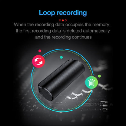 Q70 16GB Smart HD Noise Reduction Voice Control Recording Pen, 16GB