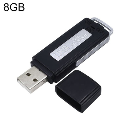 SK868 8GB Rechargeable Portable U-Disk Voice Recorder, 8GB