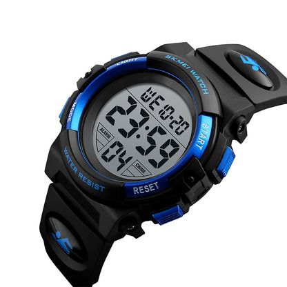 SKMEI 1258 Multifunctional Outdoor Sports Noctilucent Waterproof Wrist Watch, Size: S