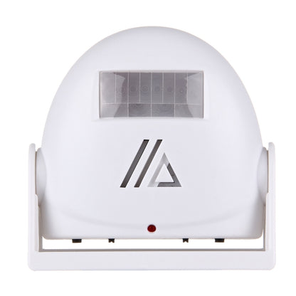 5301 Wireless Infrared Motion Sensor Welcome Alarm Intelligent Greeting Warning Doorbell, IR Distance: 10m, 5301 White