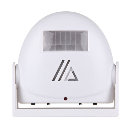 5301 Wireless Infrared Motion Sensor Welcome Alarm Intelligent Greeting Warning Doorbell, IR Distance: 10m, 5301 White