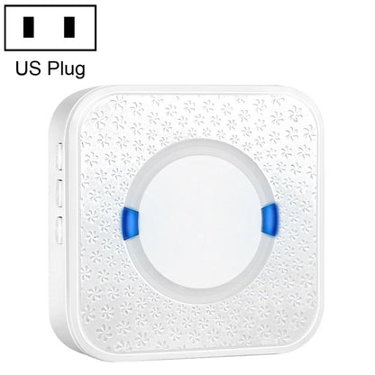 P6 110dB Wireless IP55 Waterproof Low Power Consumption WiFi Doing-dong Doorbell Receiver, Receiver Distance: 300m, US Plug
