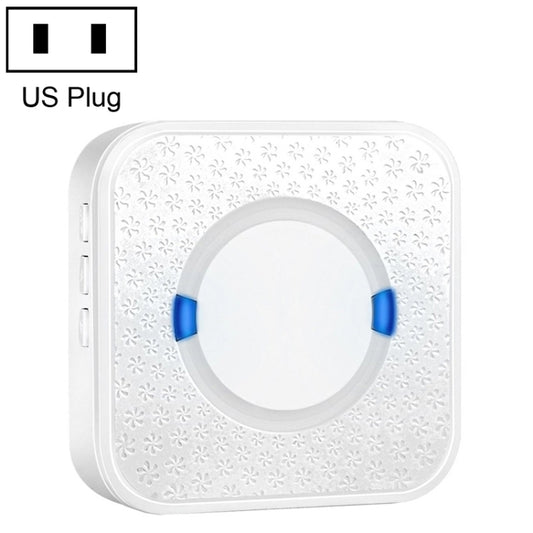 P6 110dB Wireless IP55 Waterproof Low Power Consumption WiFi Doing-dong Doorbell Receiver, Receiver Distance: 300m, US Plug