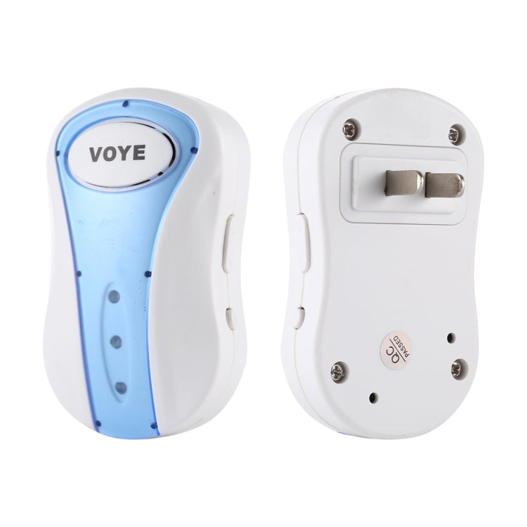 VOYE V008A Home Music Remote Control Wireless Doorbell with 38 Polyphony Sounds, US Plug, V008A