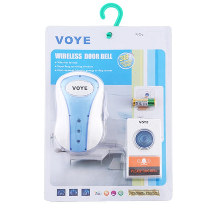 VOYE V008A Home Music Remote Control Wireless Doorbell with 38 Polyphony Sounds, US Plug, V008A