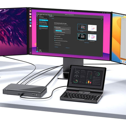 GPD Pocket 4 Handheld Gaming PC, 32GB+2TB, 8.8 inch Windows 11 Home AMD Ryzen AI 9 HX 370, EU Plug, Ryzen AI9 32GB+2TB
