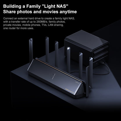 Original Xiaomi WiFi Router 7000 8-channel Independent Signal Amplifier 1GB Memory, US Plug, BE7000