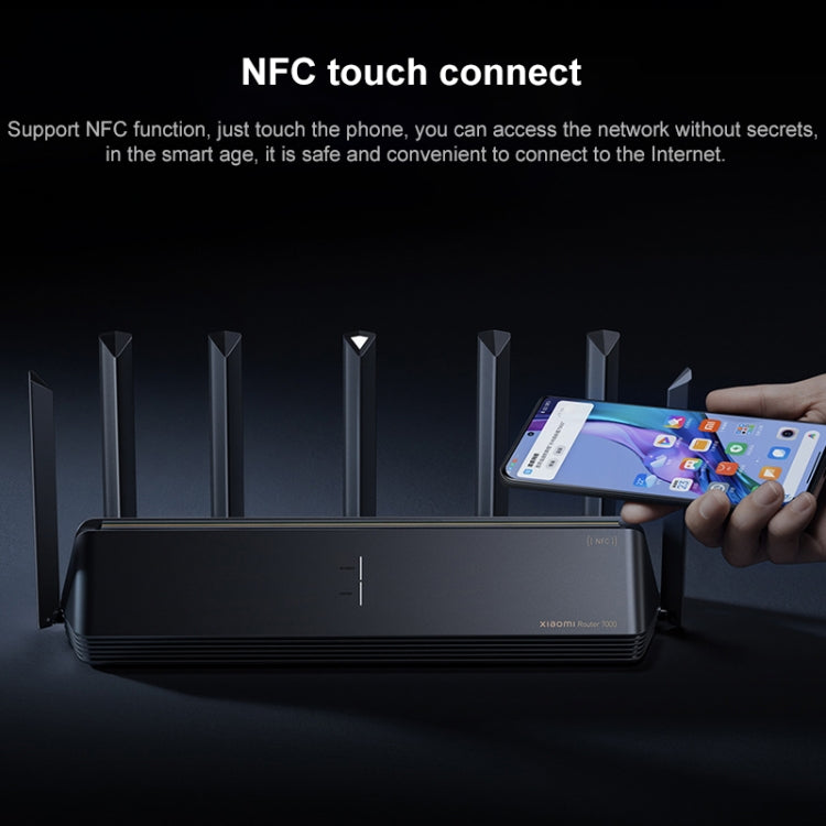 Original Xiaomi WiFi Router 7000 8-channel Independent Signal Amplifier 1GB Memory, US Plug, BE7000