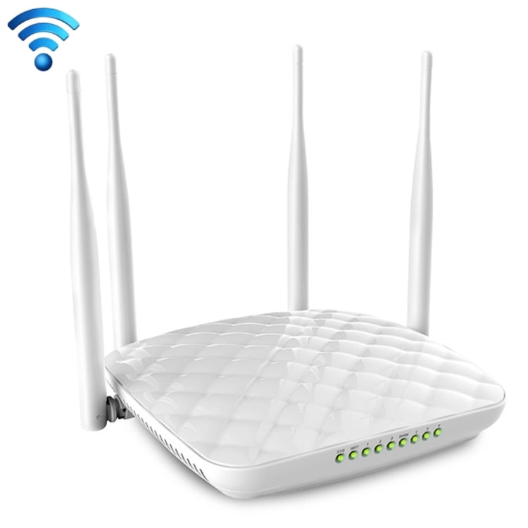 Tenda FH456 Wireless 2.4GHz 300Mbps WiFi Router with 4*5dBi External Antennas, FH456