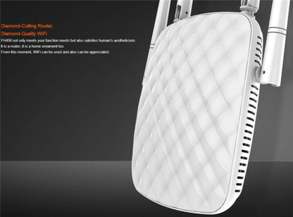 Tenda FH456 Wireless 2.4GHz 300Mbps WiFi Router with 4*5dBi External Antennas, FH456
