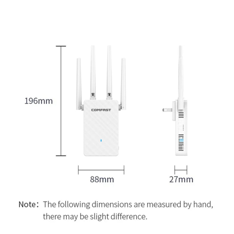 COMFAST CF-WR306S 300Mbps Wireless WiFi Signal Amplifier, CF-WR306S