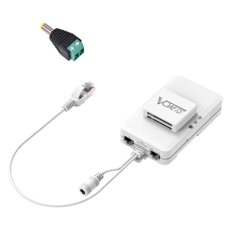 VONETS VAR1200-L 1200Mbps Wireless Bridge Built-in Antenna Dual-Band WiFi Repeater, With DC Adapter Set, VAR1200-L With DC Adapter Set