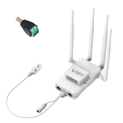 VONETS VAR1200-H 1200Mbps Wireless Bridge External Antenna Dual-Band WiFi Repeater, With DC Adapter Set, VAR1200-H With DC Adapter Set