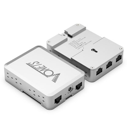 VONETS VS500 5 Ports Ethernet Gigabit Switch with DC Adapter + Rail Fixing Buckle Set, VS500 with DC Adapter + Rail Fixing Buckle Set