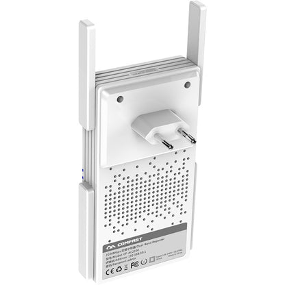 COMFAST CF-AC2100 2100Mbps Wireless WIFI Signal Amplifier Repeater Booster Network Router with 4 Antennas, UK Plug, CF-AC2100, EU Plug, CF-AC2100, UK Plug