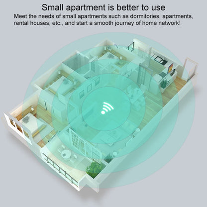 COMFAST WR613N V3 Home 300Mbps Wireless Router 2.4G WiFi Network Extender, WR613N V3