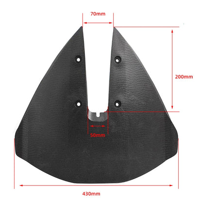 Outboard Motor Wave Pressure Board Sliding Wing Tail for 15 to 300HP Outdrive Stabilizer, For 15 to 300HP Outdrive Stabilizer
