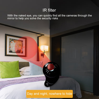 Travel Companion Intelligent Security Alarm with Infrared Light & Lanyard