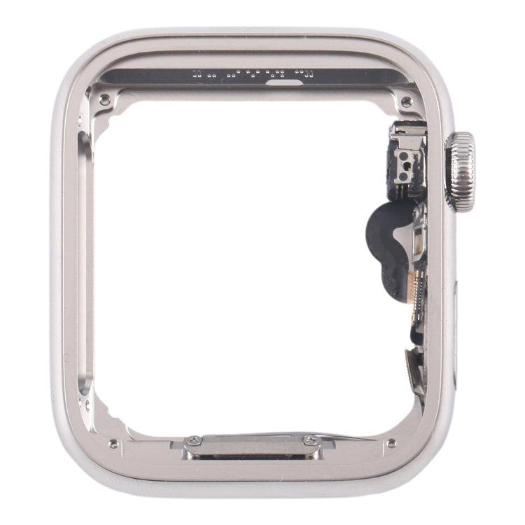 For Apple Watch Series 4 40mm LTE Stainless Steel Middle Frame Bezel Plate with Crown Spin Axis Flex Cable, For Apple Watch Series 4 40mm LTE(Stainless Steel)