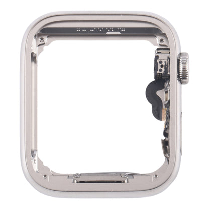 For Apple Watch Series 4 40mm LTE Stainless Steel Middle Frame Bezel Plate with Crown Spin Axis Flex Cable, For Apple Watch Series 4 40mm LTE(Stainless Steel)