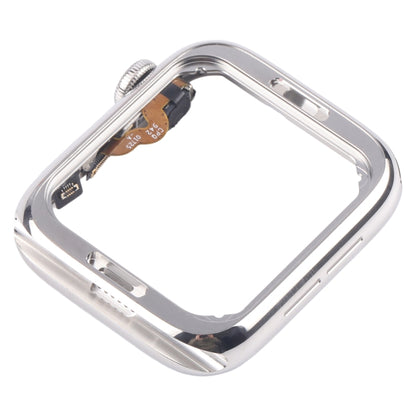 For Apple Watch Series 4 40mm LTE Stainless Steel Middle Frame Bezel Plate with Crown Spin Axis Flex Cable, For Apple Watch Series 4 40mm LTE(Stainless Steel)