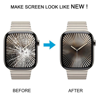 For Apple Watch Series 10 46mm Front Screen Outer Glass Lens with OCA, For Apple Watch Series 10 46mm