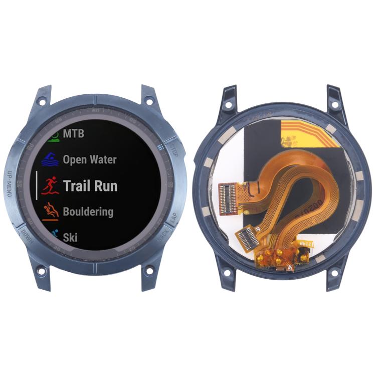 For Garmin Fenix 7 Original LCD Screen Digitizer Full Assembly With Frame, For Garmin Fenix 7(Original)