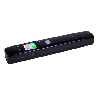 iScan02 Double Roller Mobile Document Portable Handheld Scanner with LED Display,  Support 1050DPI  / 600DPI  / 300DPI  / PDF / JPG / TF, iScan02 White, iScan02 Black