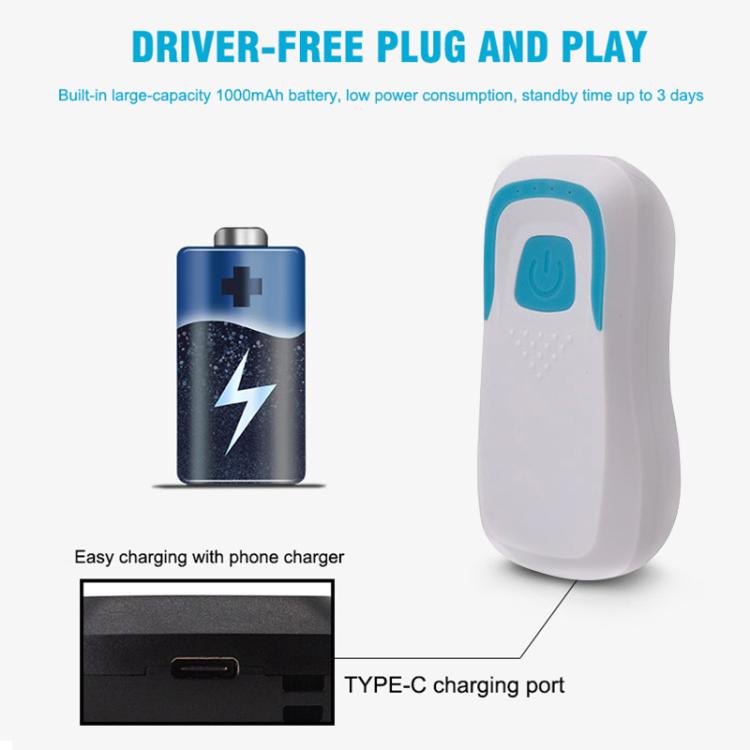 125KHz IC Card Reader Bluetooth RFID 1D/2D Code Scanning Access Control Key, 13.56Mhz