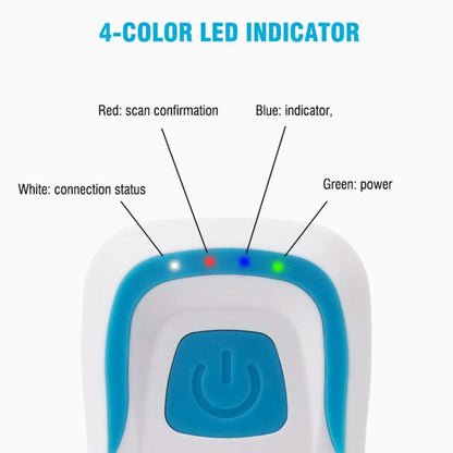 125KHz IC Card Reader Bluetooth RFID 1D/2D Code Scanning Access Control Key, 13.56Mhz