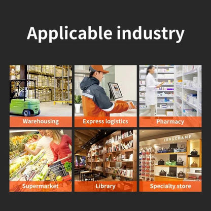 125KHz IC Card Reader Bluetooth RFID 1D/2D Code Scanning Access Control Key, 13.56Mhz